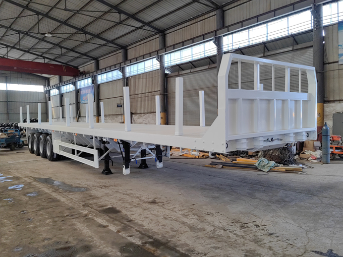 pole transport trailer